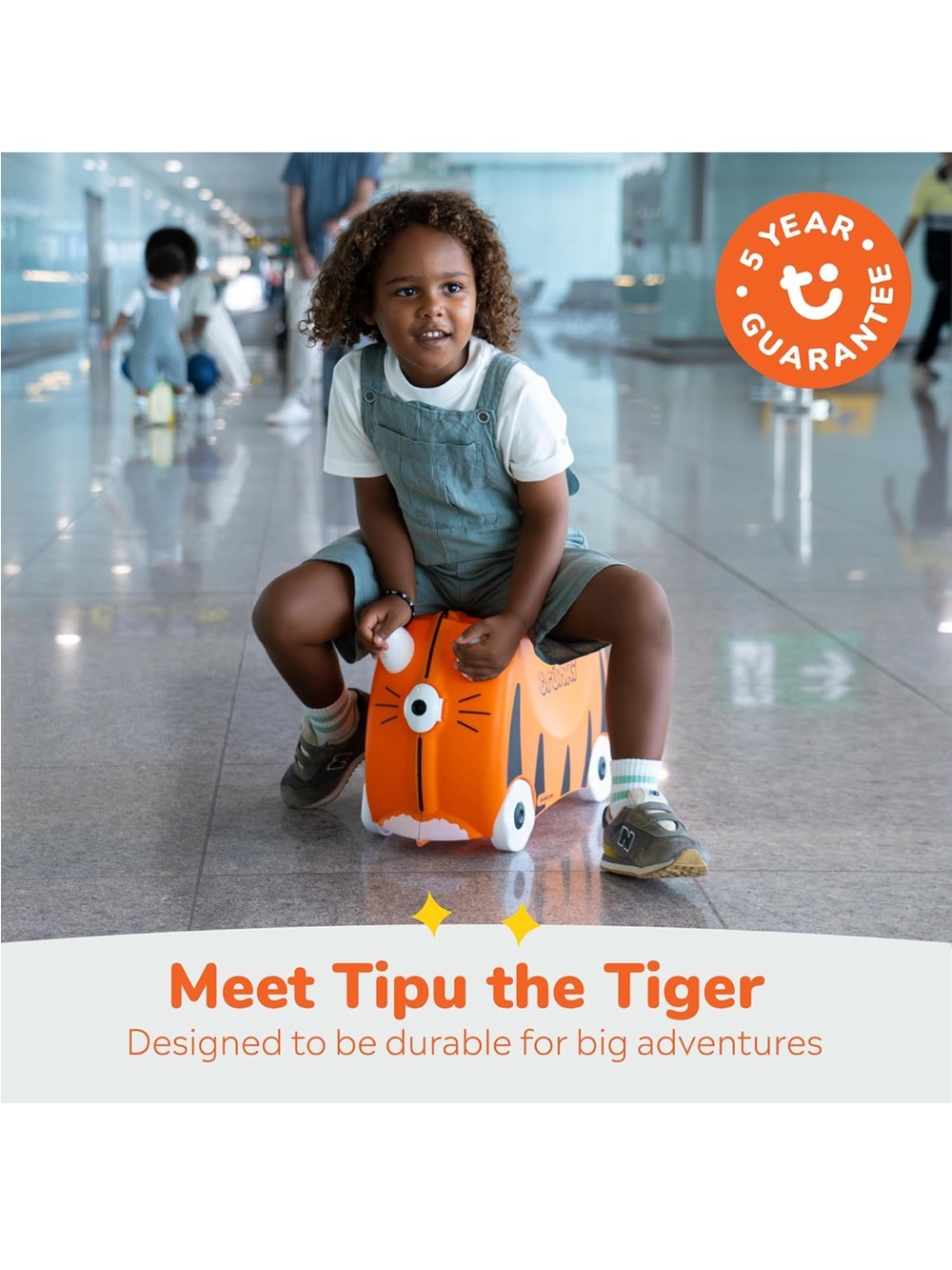 Trunki Ride-On Suitcase Orange - Picture 9 of 9